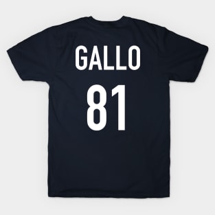 Gallo Jersey (White Text) T-Shirt